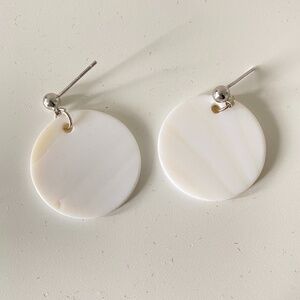 J. Crew Disk Earrings
